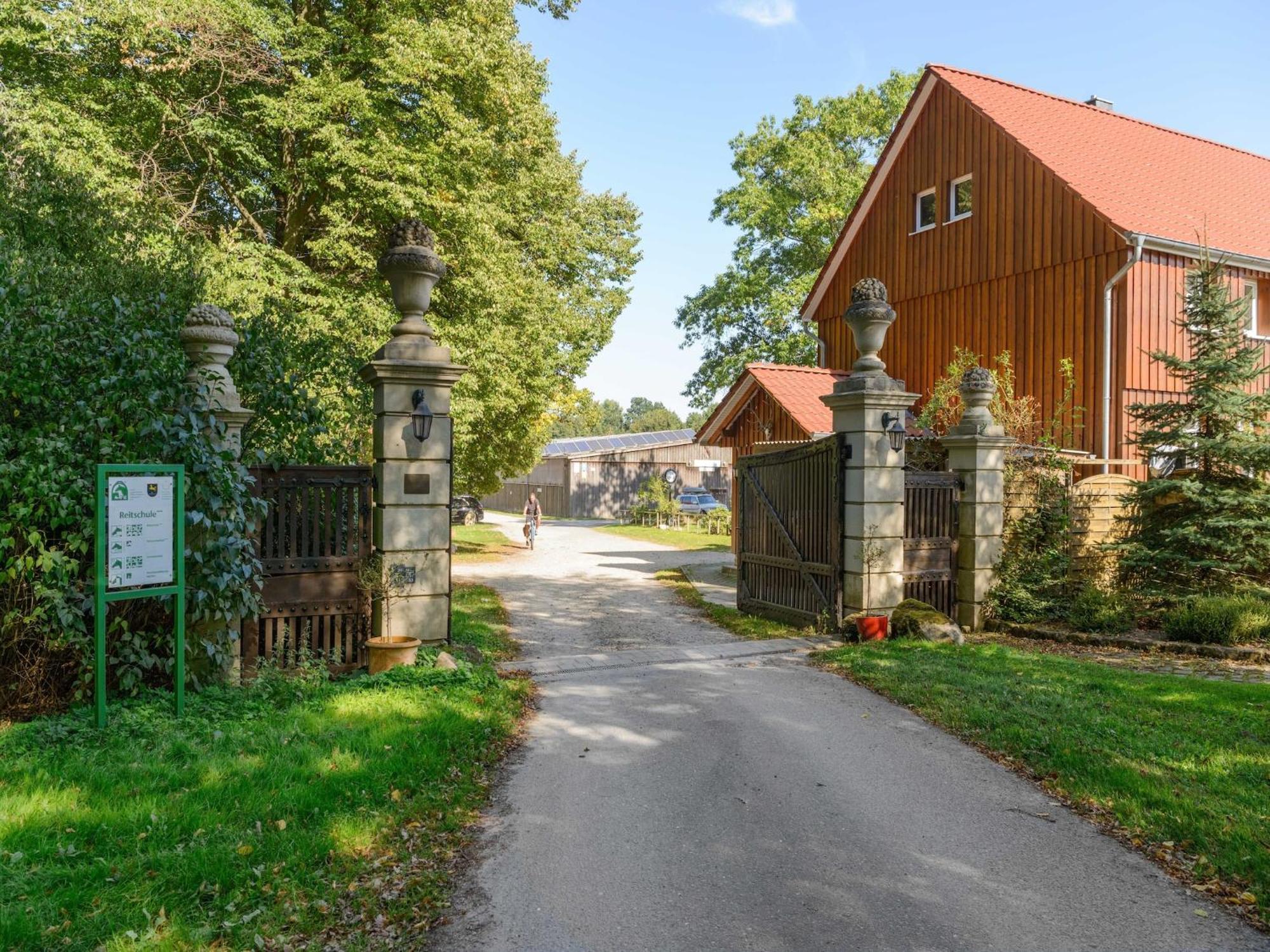 Cozy Holiday Home On A Horse Farm In The L Neburg Heath Eschede Kültér fotó