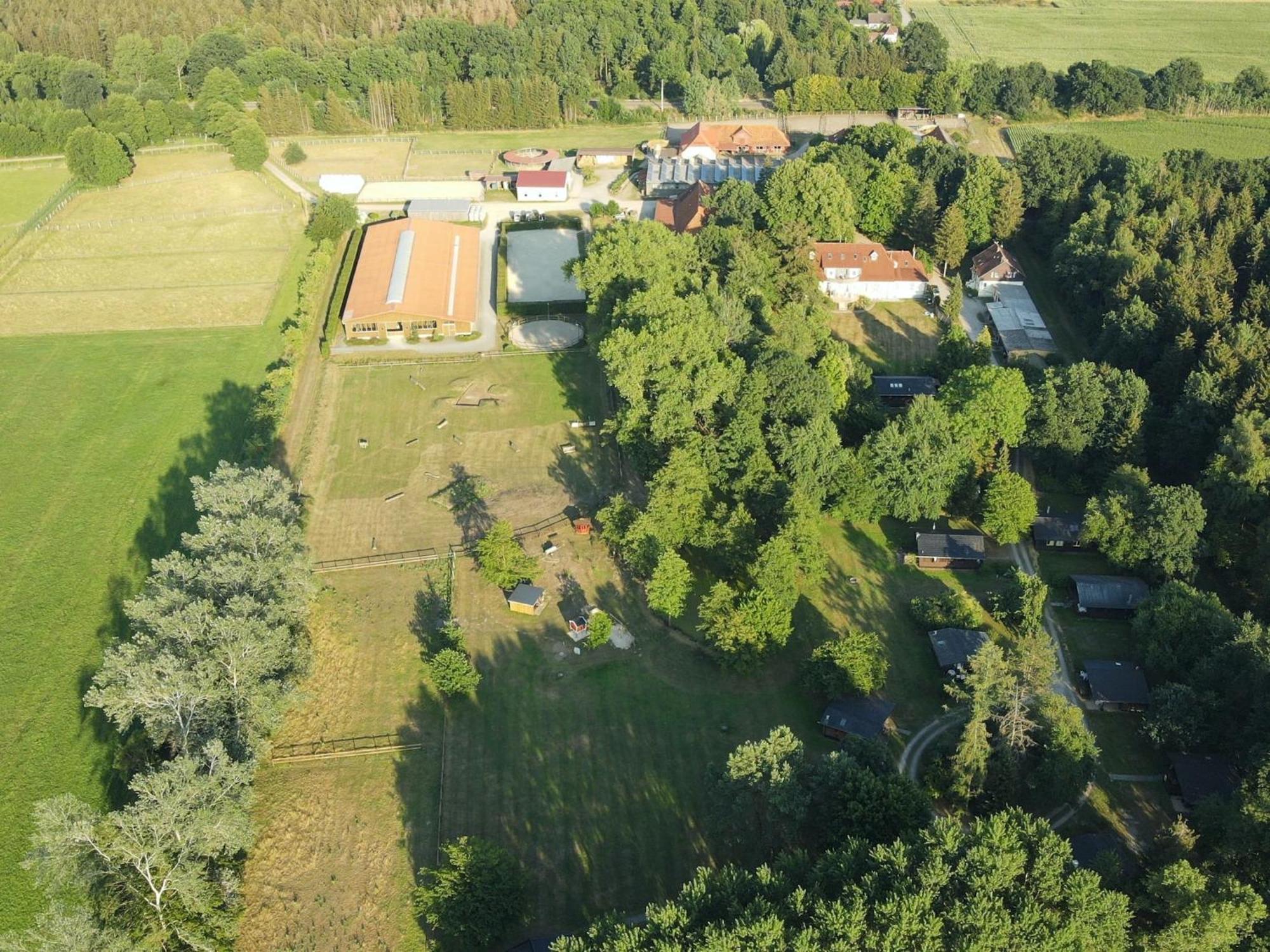 Cozy Holiday Home On A Horse Farm In The L Neburg Heath Eschede Kültér fotó